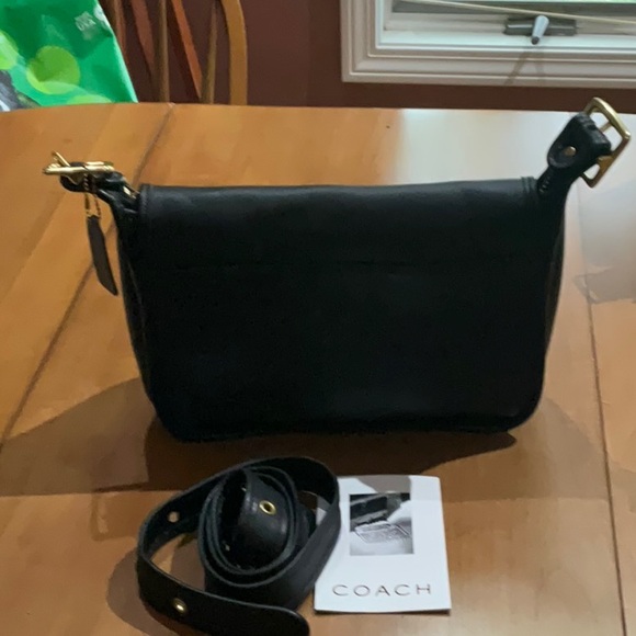 Vintage Coach Patricia Legacy bag, black leather - Picture 3 of 3